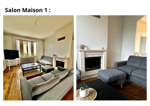 2 maisons pouvant accueillir 22 personnes House in Clermont-Ferrand