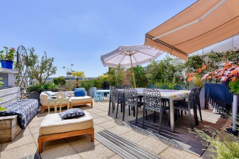 A Hidden Gem on the Rooftops of Neuilly Apartment in Paris