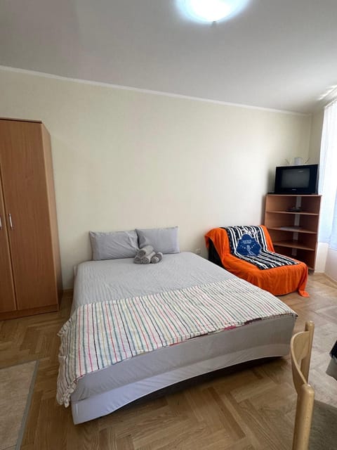 Bed, Photo of the whole room, Bedroom, wardrobe