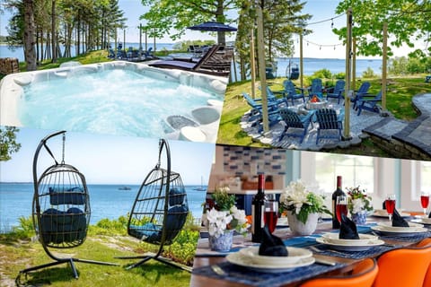 Nearby landmark, Natural landscape, Hot Tub, View (from property/room), Beach, Sea view