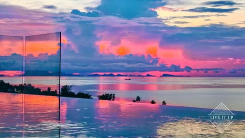 Sea view, Sunset