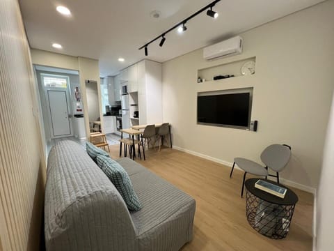 Communal lounge/ TV room, TV and multimedia, Kitchen or kitchenette, Living room, Seating area, Dining area, Evening entertainment, air conditioner