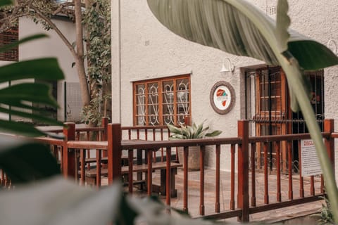 Property building, Patio