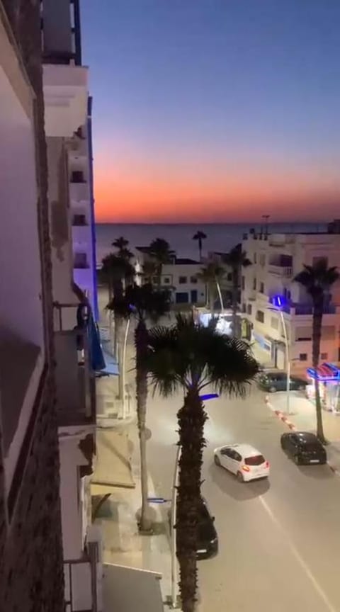 View (from property/room), Balcony/Terrace, City view, Sea view, Street view