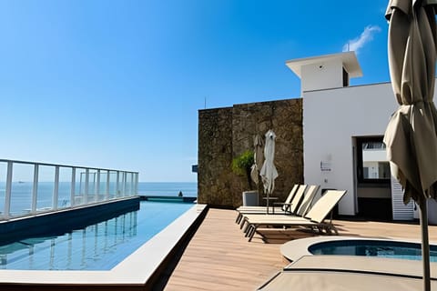 Property building, Pool view, Swimming pool