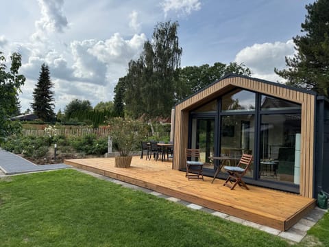 Property building, Garden view