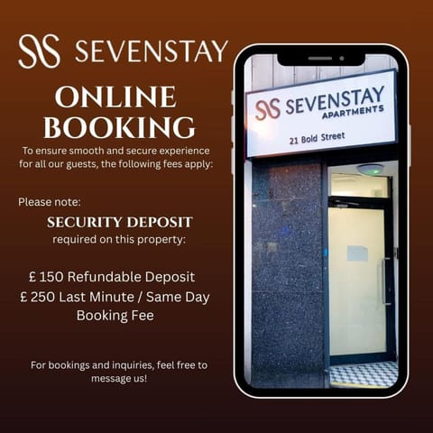 Sevenstay Apartments Bold Street Apartment in Liverpool