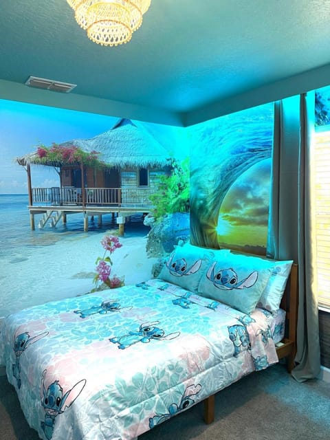 New Themed Rooms5BR Near AttractionsResort House in Kissimmee