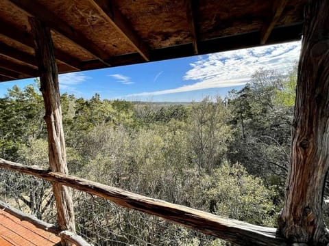 Two-Story Cabin Rental for Large Groups along Hamilton Creek in Marble Falls, Texas Cabin in Rio Grande