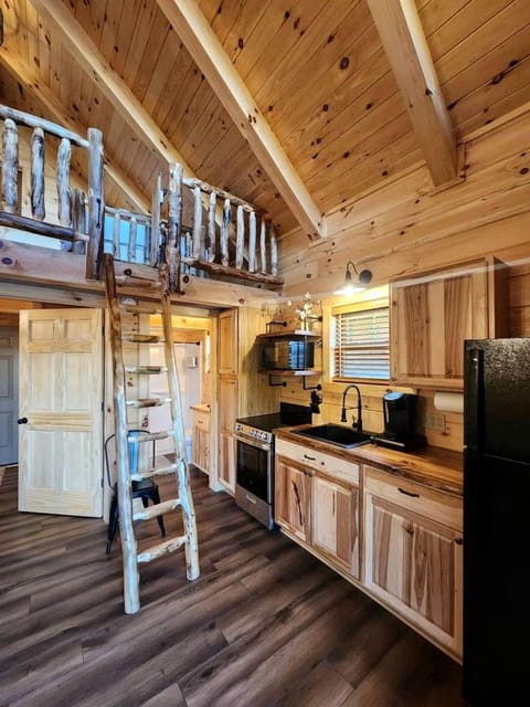 Group Friendly Cabin with Spa on the Deck near Tappan Lake in Ohio Cabin in Ohio