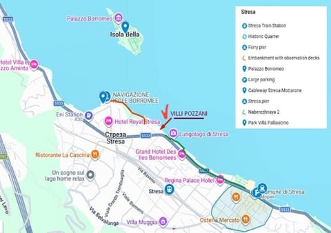 Квартира с террасой и видом на озеро в Стрезе Apartment in Stresa