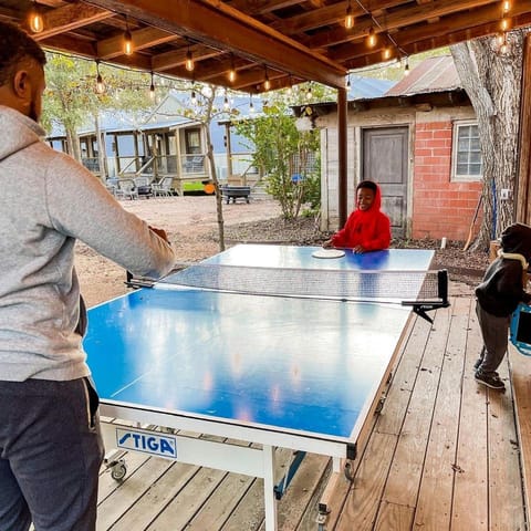 Tranquil Family Vacation by a Creek: Luxury Tented Cabin in Seguin, Texas Cabin in Seguin