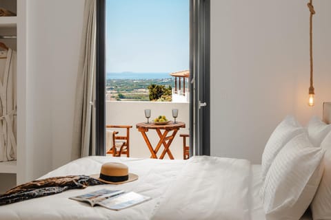 Bed, Natural landscape, View (from property/room), Photo of the whole room, Bedroom