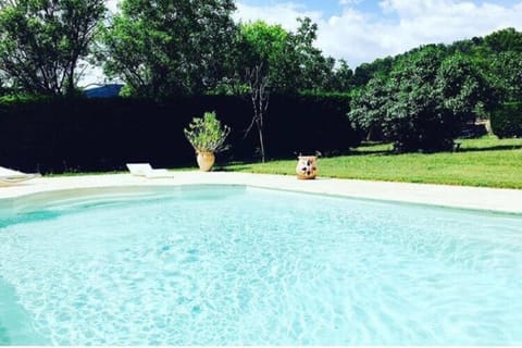 Natural landscape, Garden, Garden view, Pool view, Swimming pool