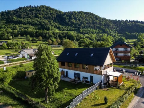 Property building, Day, Neighbourhood, Natural landscape, Bird's eye view, Street view, Parking