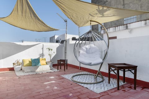 Property building, Living room, Bedroom