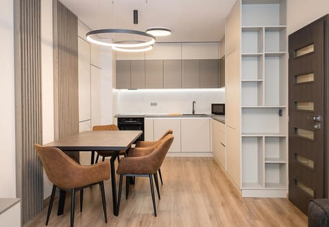 Kitchen or kitchenette, Dining area, stove