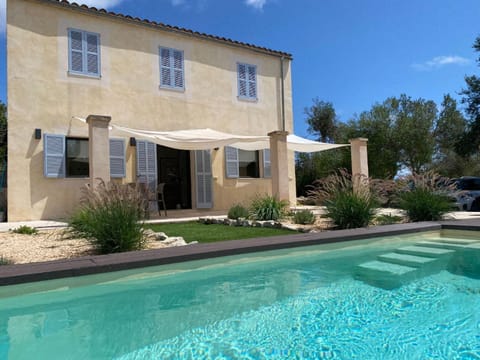 Property building, Living room, Swimming pool