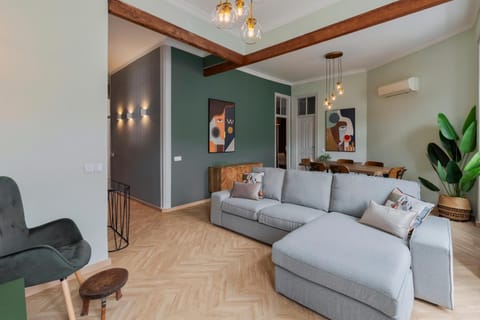 Living room, Seating area, air conditioner