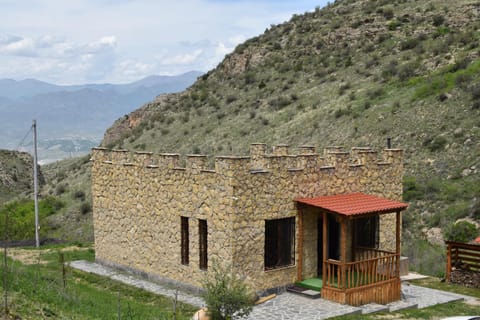 Property building, Spring, Natural landscape, Balcony/Terrace, Mountain view