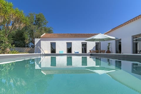Property building, Living room, Swimming pool