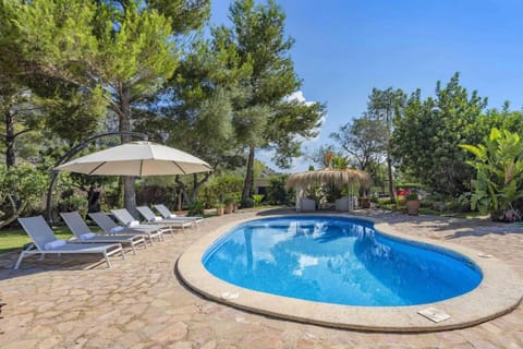 Property building, Living room, Swimming pool