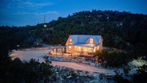 Property building, Night, Mountain view