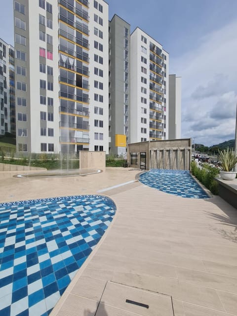 Property building, Pool view, Swimming pool