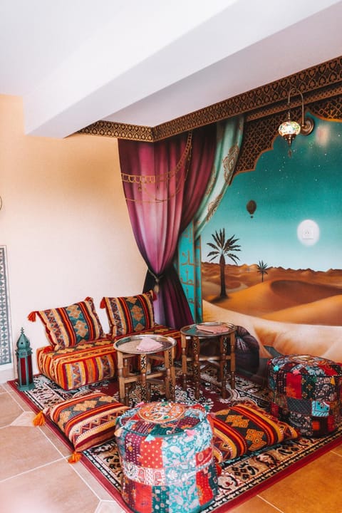 Living room, Bedroom