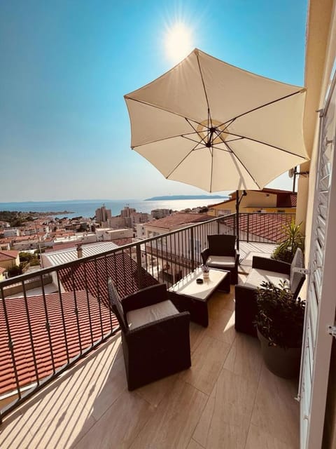 Day, View (from property/room), Balcony/Terrace, Seating area, sunbed
