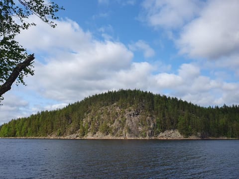 Natural landscape, Lake view
