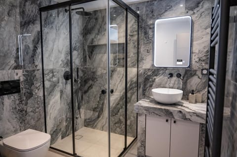 Shower, Toilet, Bathroom, bidet, towels