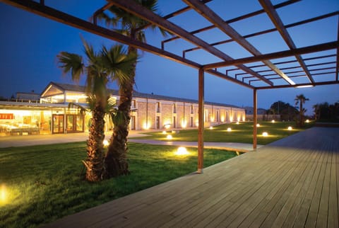 Night, Garden, Garden view