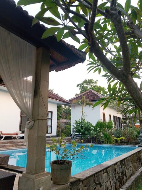 Property building, Garden view
