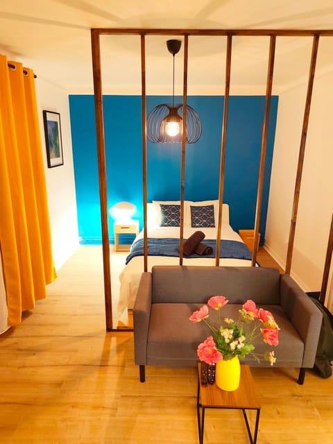 Les suites frontalières T1 avec parking et balcon secteur Thionville Luxembourg Apartment in Thionville