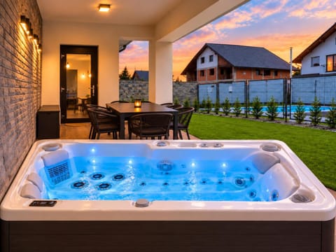 Patio, Day, Hot Tub, Garden view, Swimming pool