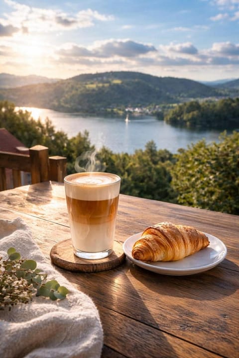 Property building, Spring, Off site, Day, Natural landscape, Summer, View (from property/room), View (from property/room), Balcony/Terrace, Balcony/Terrace, On site, Lake view, Lake view, Mountain view, Breakfast