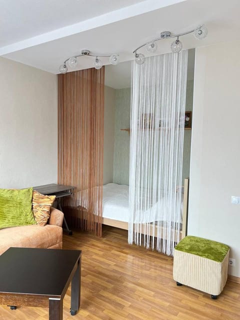 Bed, Living room, Photo of the whole room, Seating area, Bedroom