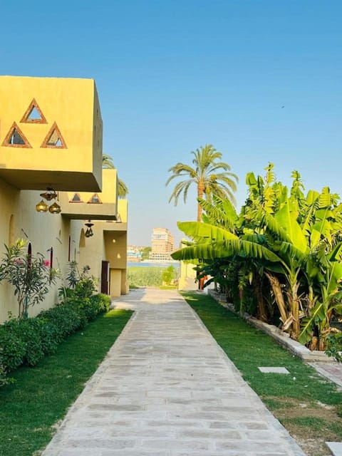 Property building, Garden view