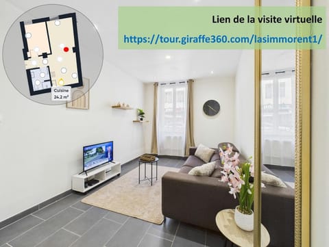 Sweet stay T2 Apartment in Dreux