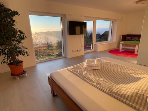 View (from property/room), Photo of the whole room, Bedroom, Mountain view