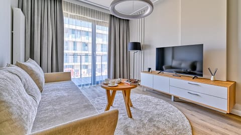 Rezydencja Niechorze D309 Eco Boho 2 sypialniami z Basenem, Sauną, Jacuzzi, przy samej PLAŻY - 5D Apartments Apartment in West Pomeranian Voivodeship, Poland