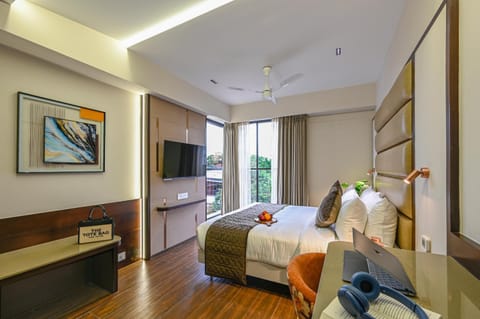 Bed, View (from property/room), Bedroom