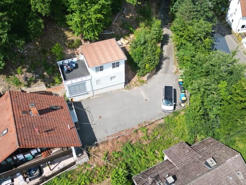 Property building, Day, Natural landscape, Bird's eye view, Location, Parking