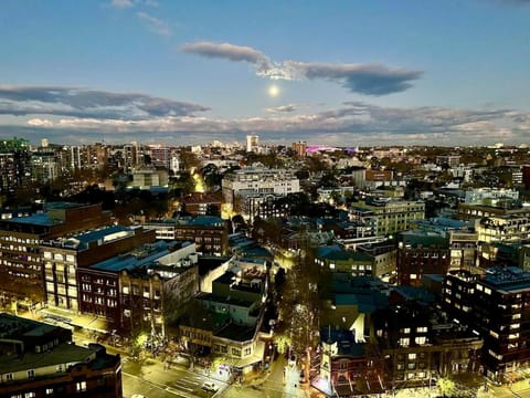 Property building, Night, Neighbourhood, Bird's eye view, City view, Street view, Location