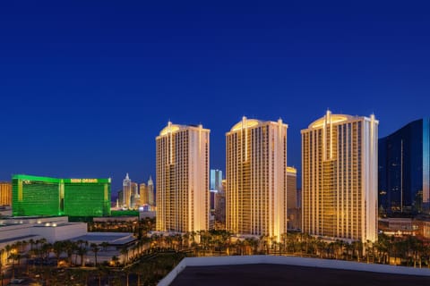 Property building, Night, City view