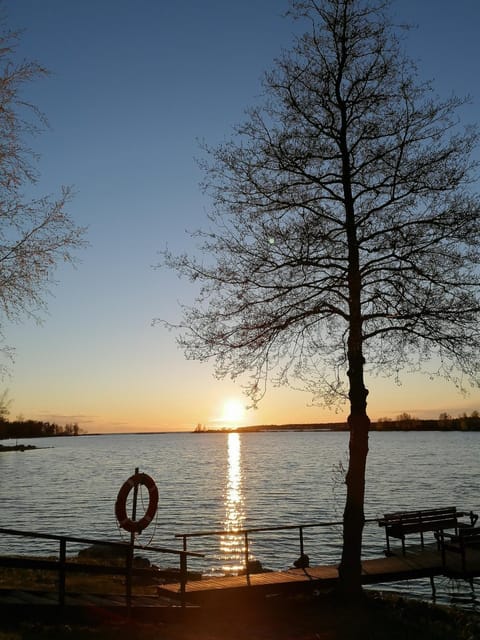 Natural landscape, Sea view, Sunset
