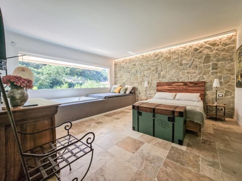Garden, View (from property/room), Photo of the whole room, Decorative detail, Bedroom, air conditioner