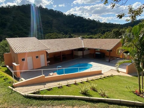 Spring, Day, Natural landscape, Mountain view, Pool view, Swimming pool