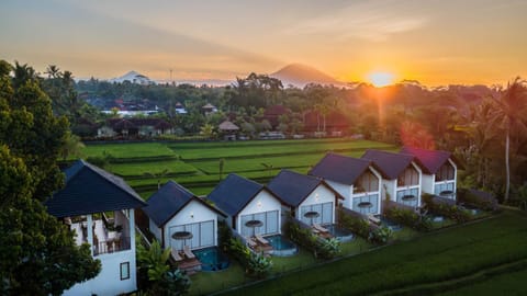 Property building, Day, Natural landscape, Bird's eye view, Sunrise